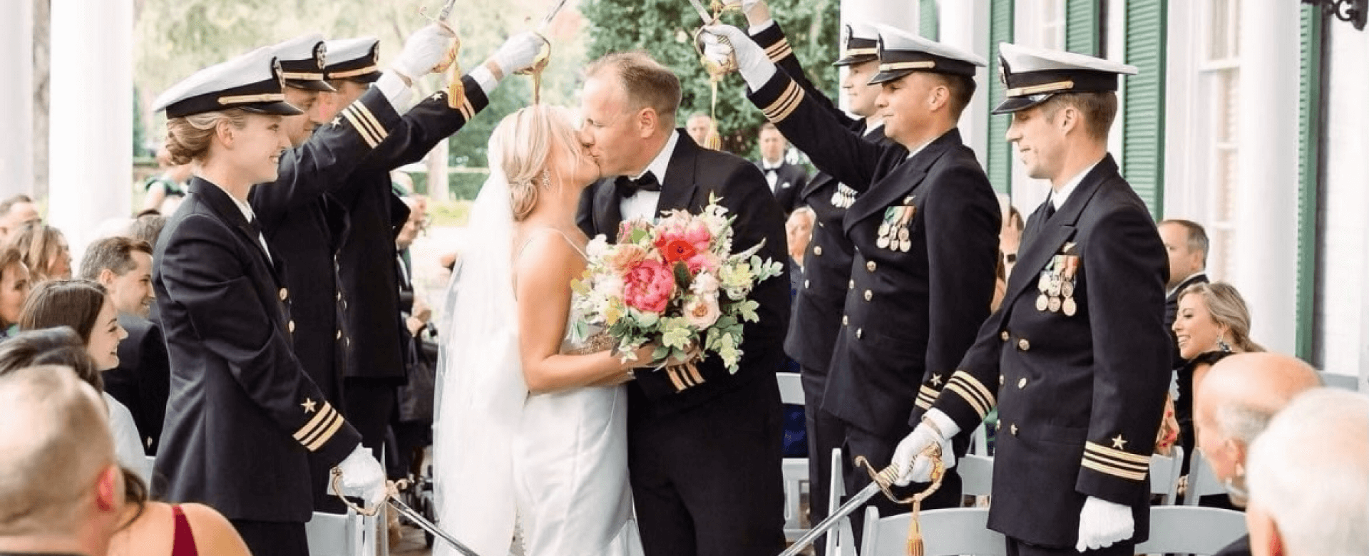 Military Wedding Theme in Jacksonville Beach