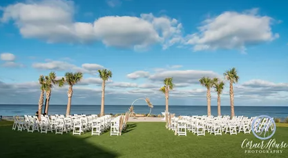 Ceremony Lawn at Embassy Suites by Hilton St Augustine Beach