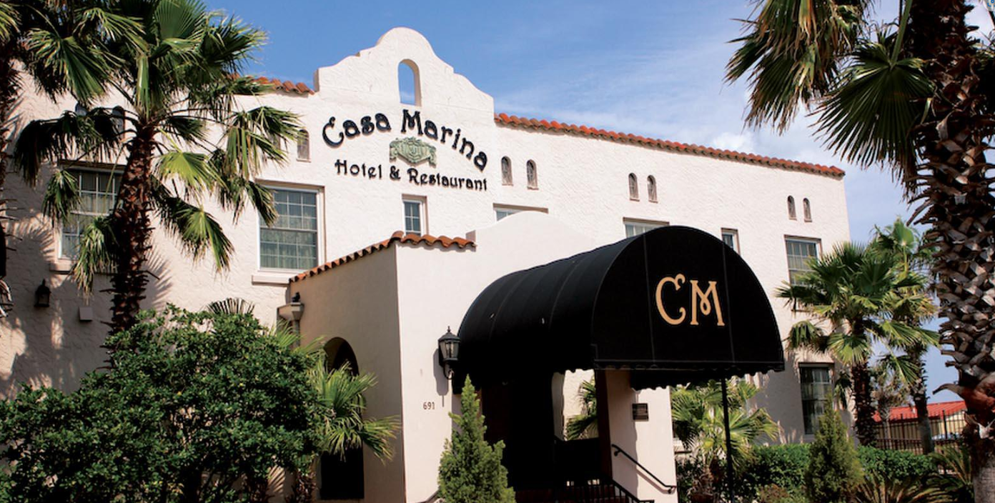 Casa Marina Hotel and Restaurant Front Entrance