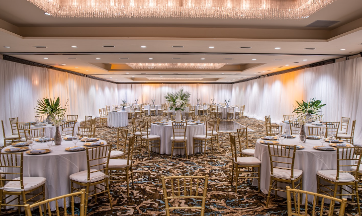 One Ocean Resort and Spa Ballroom Wedding Event Space