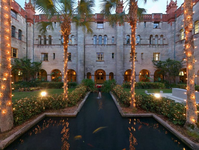 The Antique Courtyard at The Lightner Museum
