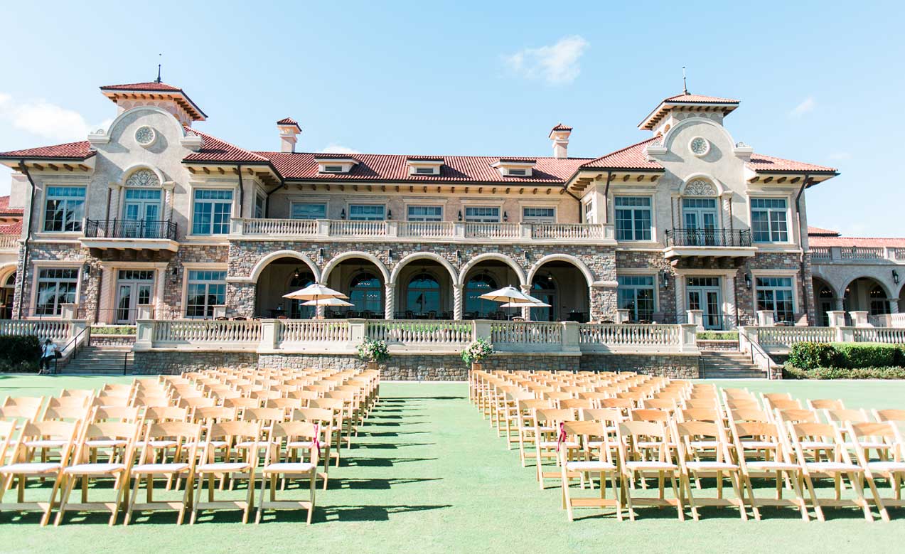 Wedding Ceremony at Sawgrass Country Club in Ponte Vedra Beach Fl