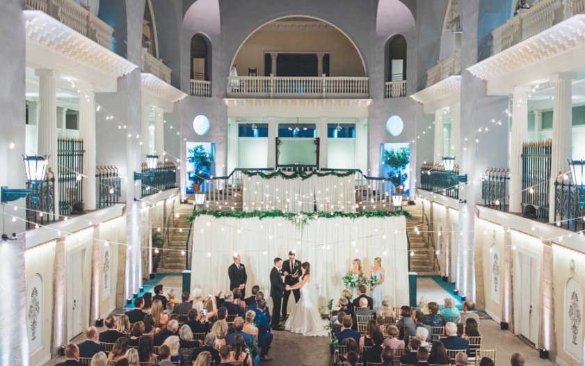 The Lightner Museum Grand Ballroom Wedding Ceremonies