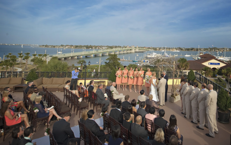 The White Room Wedding Ceremony Rooftop